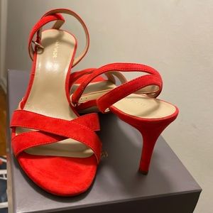 Ann Taylor Judith Suede Kitten heels